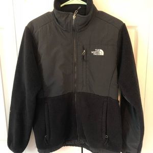 Black fleece North Face